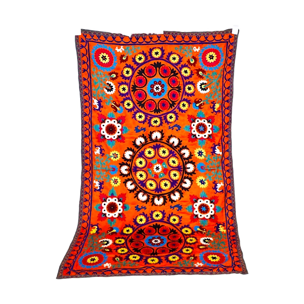 Antique Suzani Fabric-54" x 95"