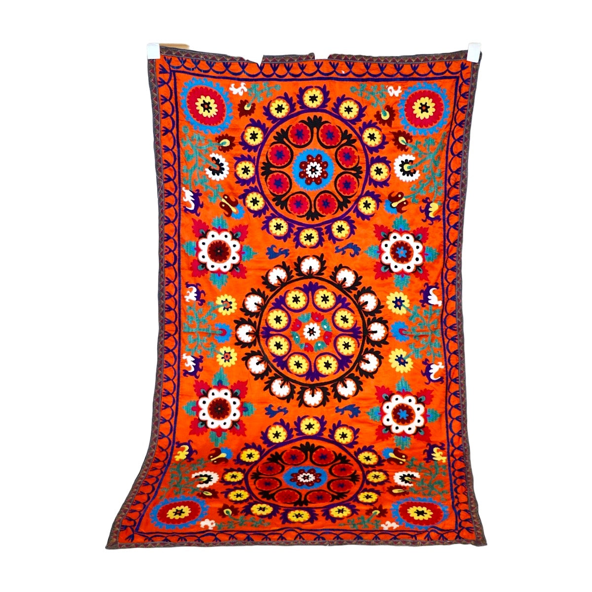 Antique Suzani Fabric-54" x 95"