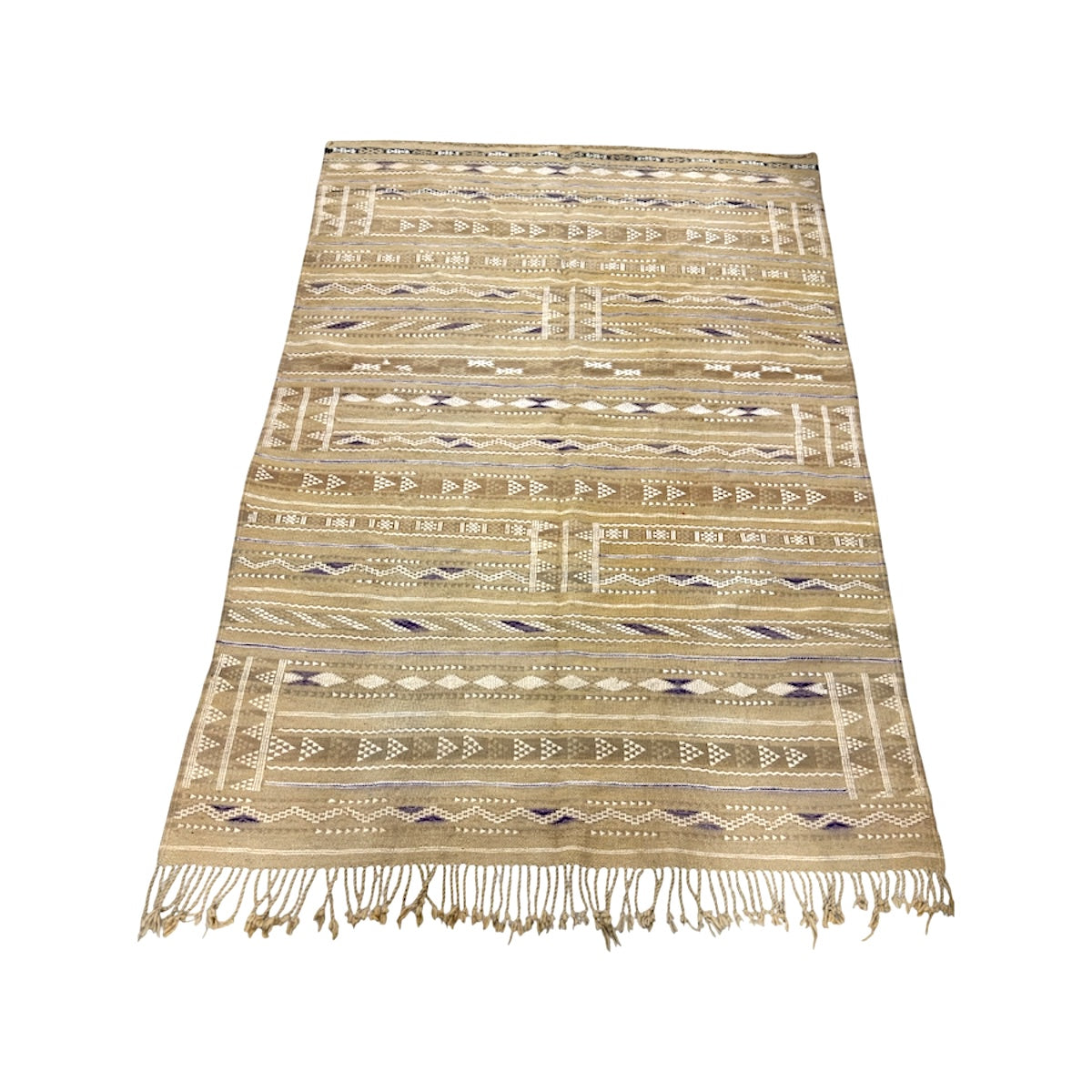 Rent Moroccan Kilim Rug Beige