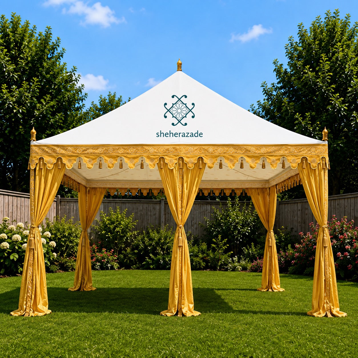 Sahara Gold Moroccan Tent Rental