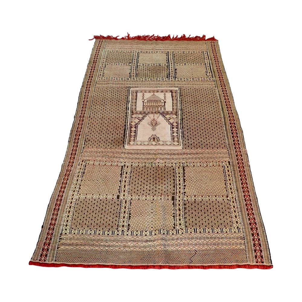 Vintage Moroccan Kilim Rug