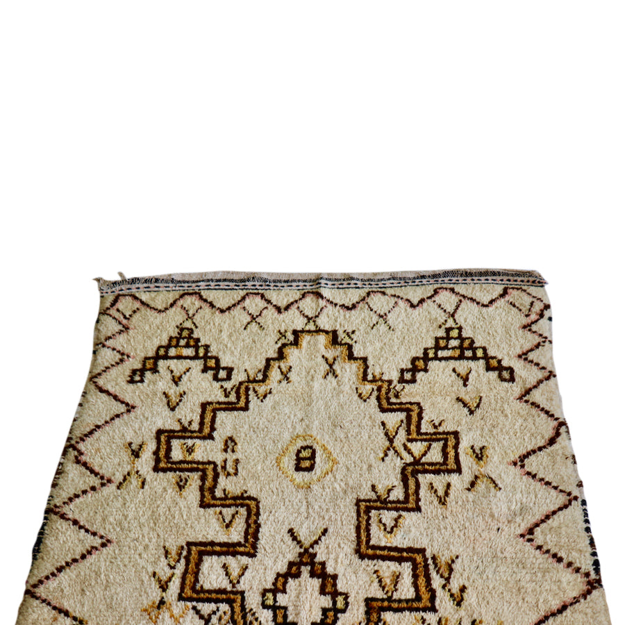 Vintage Moroccan Rug - 48" x 89"