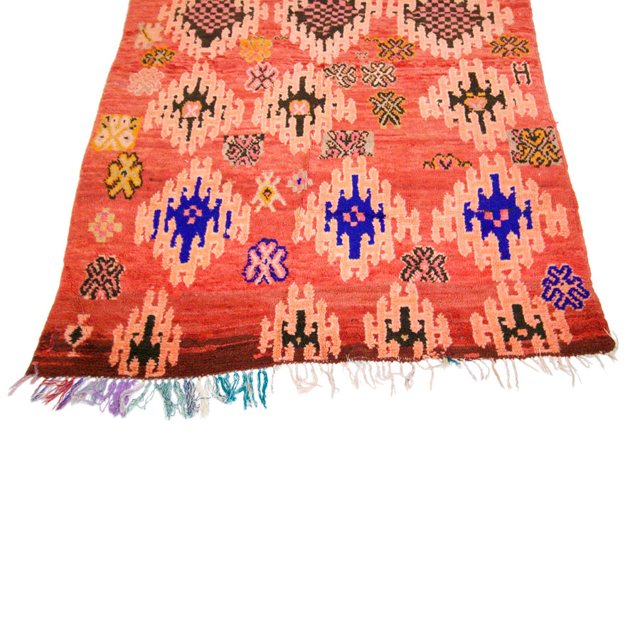 Vintage Moroccan Boujad Rug