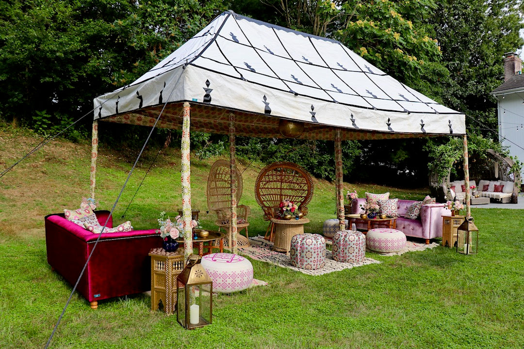 garden party tent hire Moroccan Tent Rental