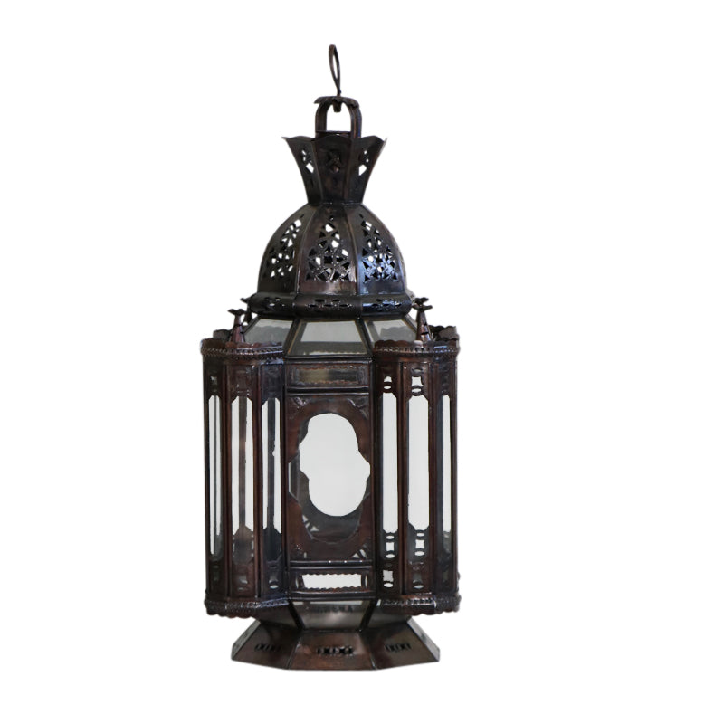 Moroccan Dark Metal Lantern