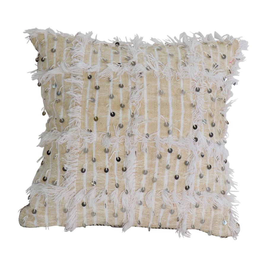 Moroccan Wedding Blanket Floor Pillow