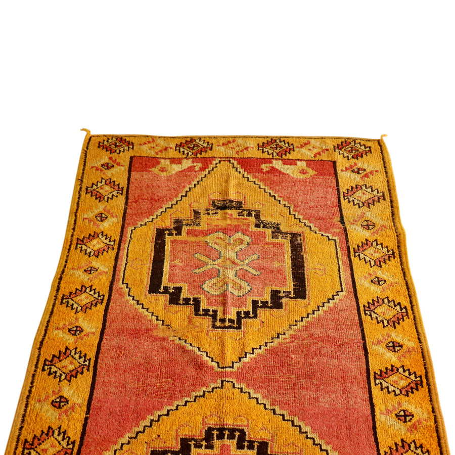 Vintage Moroccan Rug- 49" x 104