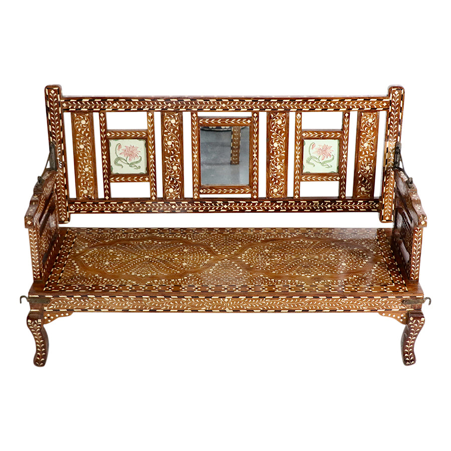 Antique Indian Bench