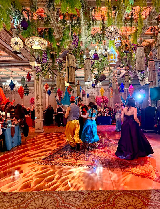 A Magical Arabian Nights Sweet Sixteen Featuring Our Moroccan Hanging Lamps