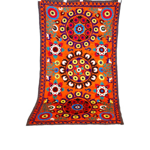 Antique Suzani Fabric-54" x 95"