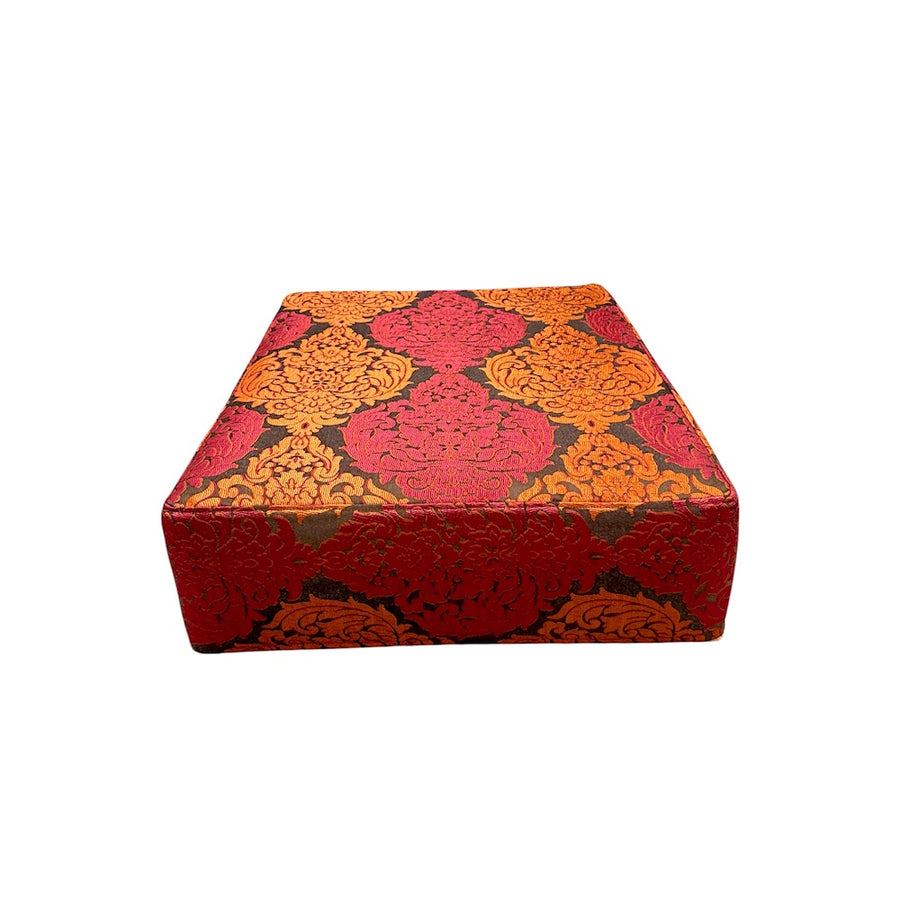 Casablanca Floor Ottoman- Brick