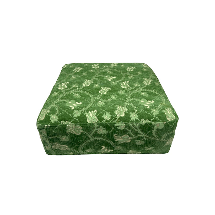 Casablanca Floor Ottoman- Green