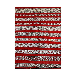 Vintage Moroccan Kilim 55" x 86"