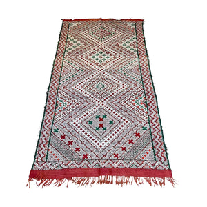Vintage Moroccan Kilim 62" x 114"