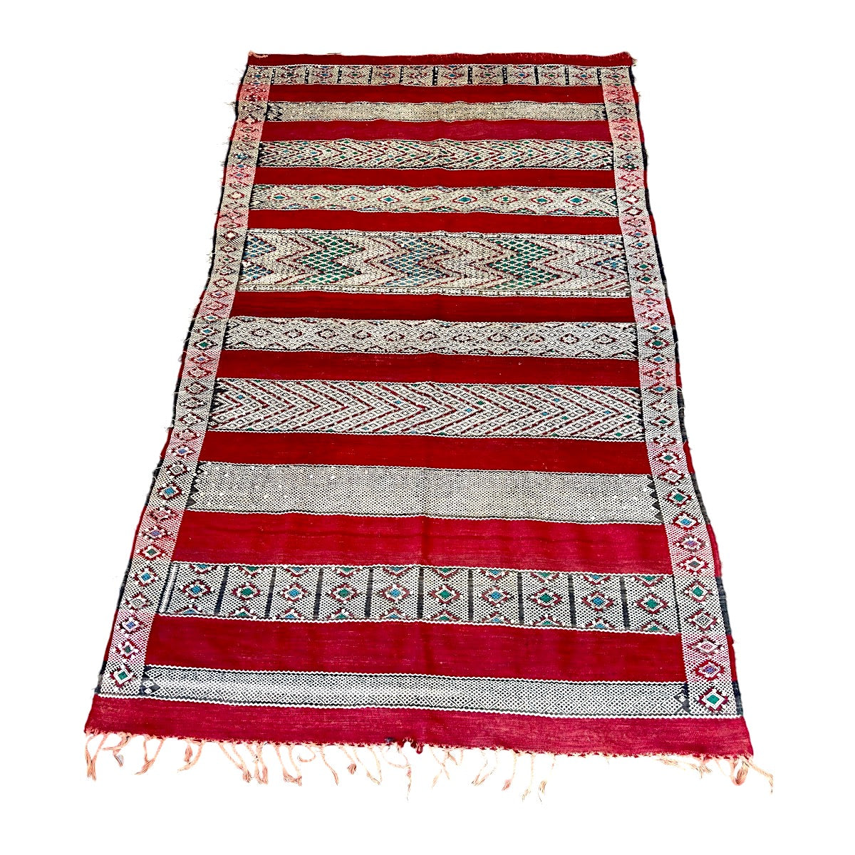 Vintage Moroccan Kilim 69" x 122"