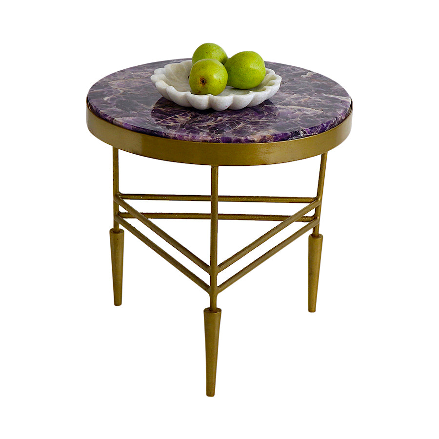 Amethyst Side Table