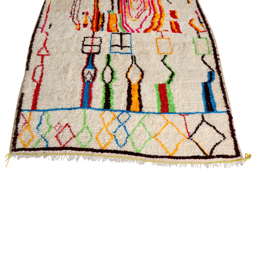 Azilal Moroccan Rug - 60" x 108"