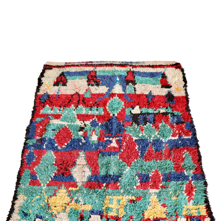 Multicolor Azilal Rug 52" x 87"