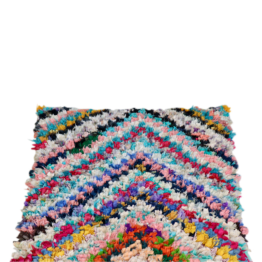 Boucherouite Rug Runner - 36" x 90"