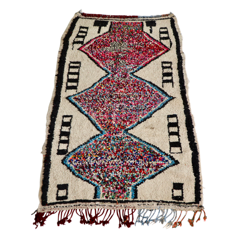 Moroccan Azilal Rug - 40" x 80"