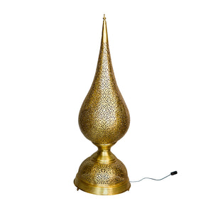 Moroccan Brass Floor Lamp