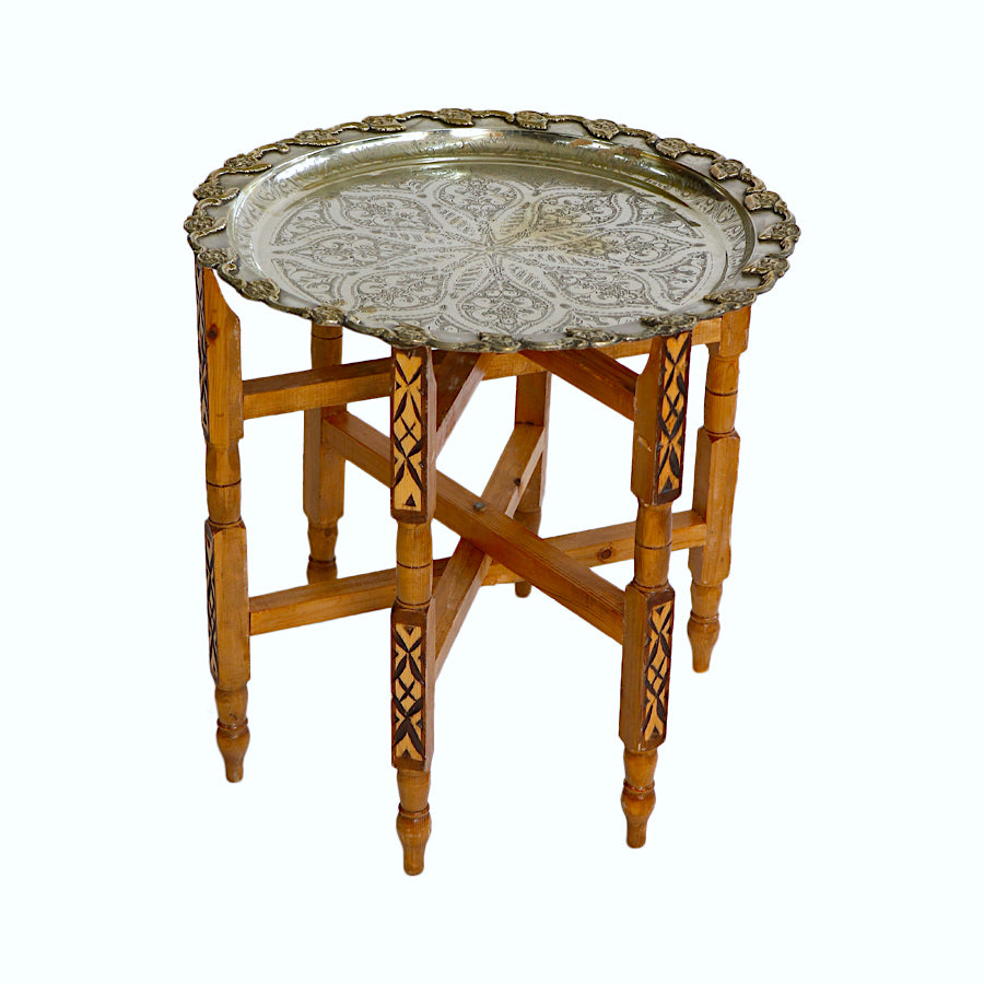 Moroccan Silver Tray