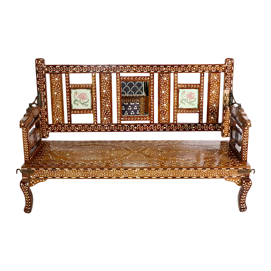 Antique Indian Bench