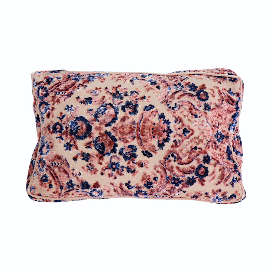 Moroccan Pair Vintage Velvet Throw Pillows