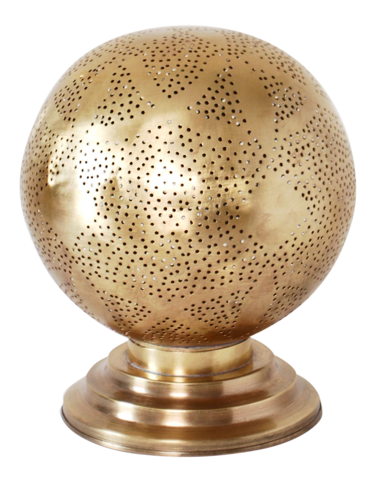 Brass Moroccan Table Lamp