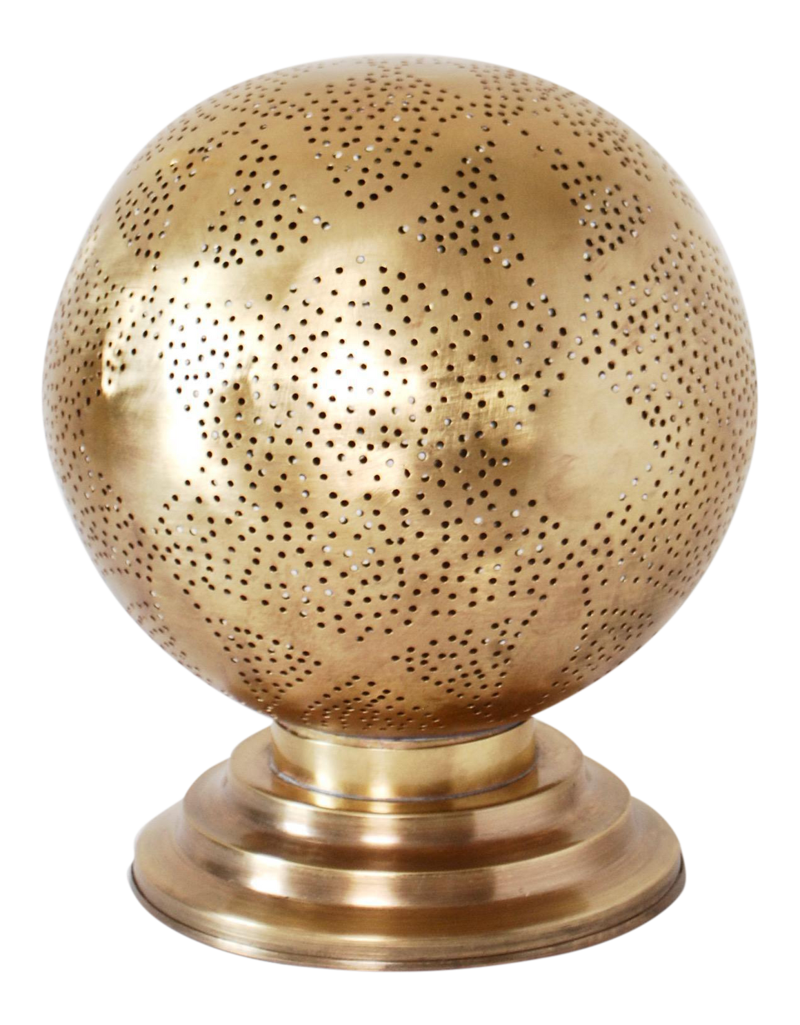 Brass Moroccan Table Lamp