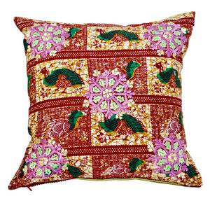 Rabati Embroidery Throw Pillow