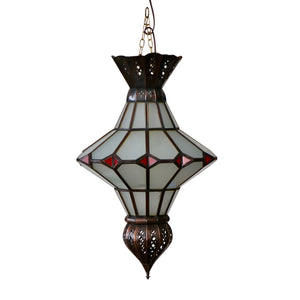 Moroccan Dark Metal Lamp