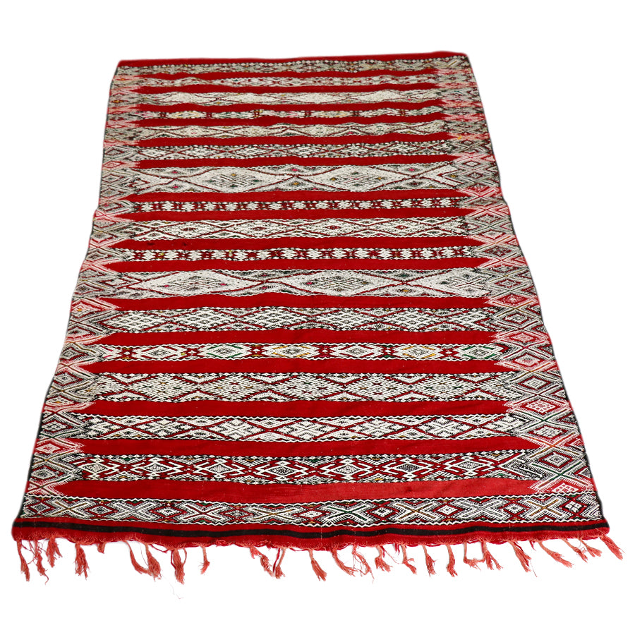 Moroccan Vintage Rug- 53" x 90"