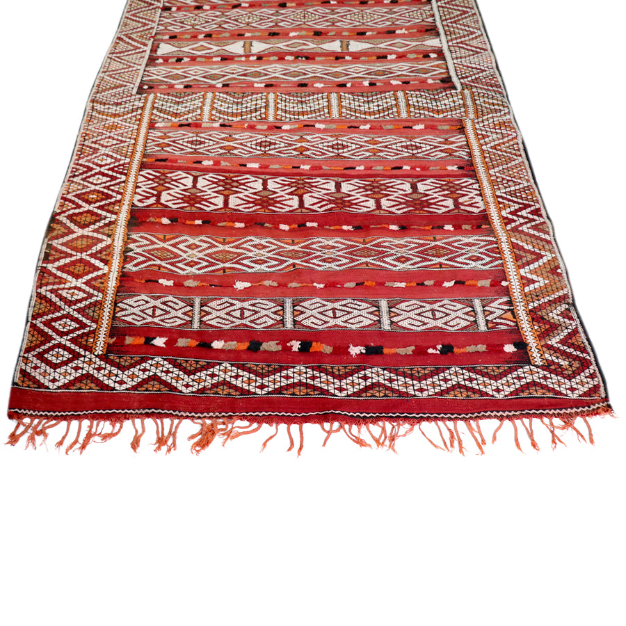 Moroccan Kilim Rug - 71" x 122"