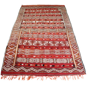 Moroccan Kilim Rug - 71" x 122"