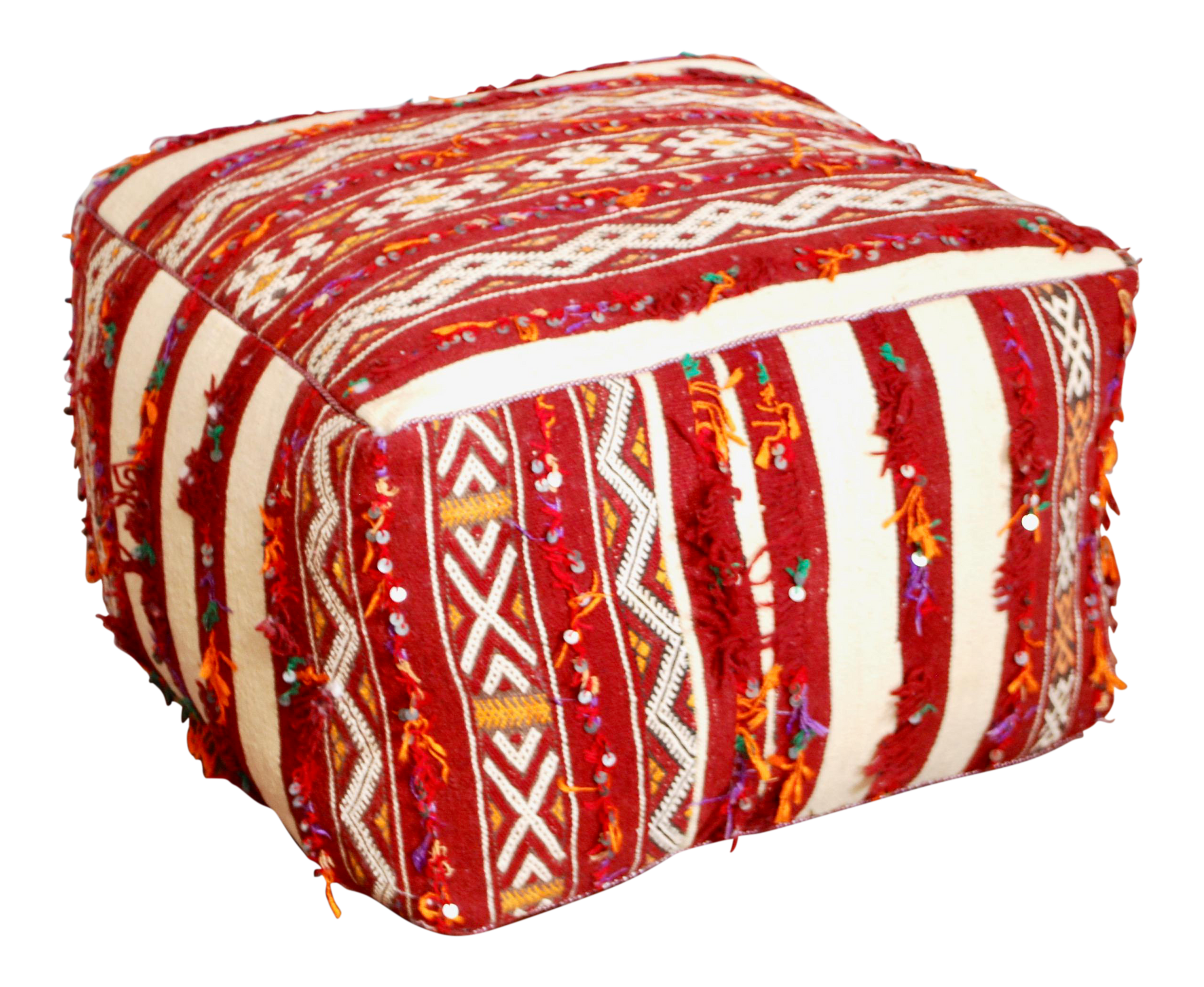 Moroccan Berber Kilim Pouf