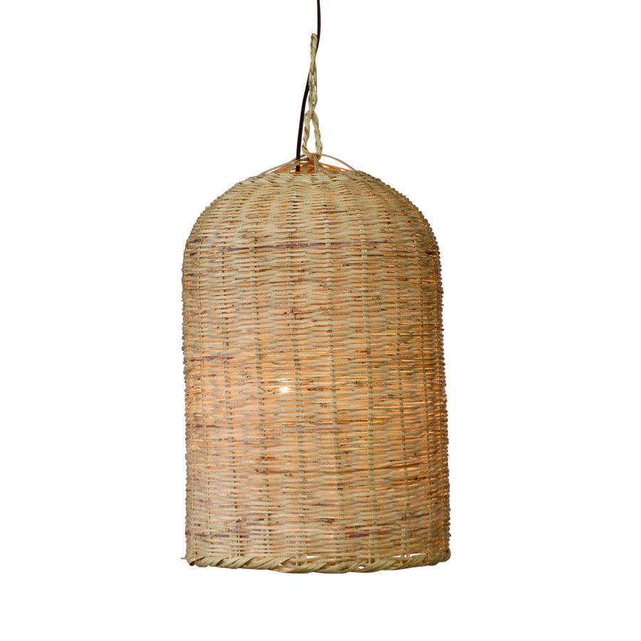 Moroccan Oval Wicker Lamp