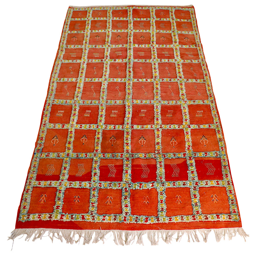 Azmour Moroccan Rug - 53" x 100"