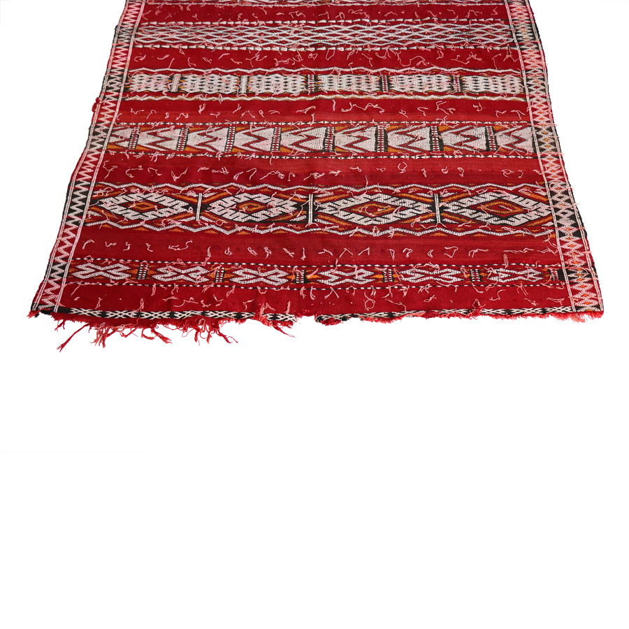 Moroccan Kilim Rug - 69" x115"