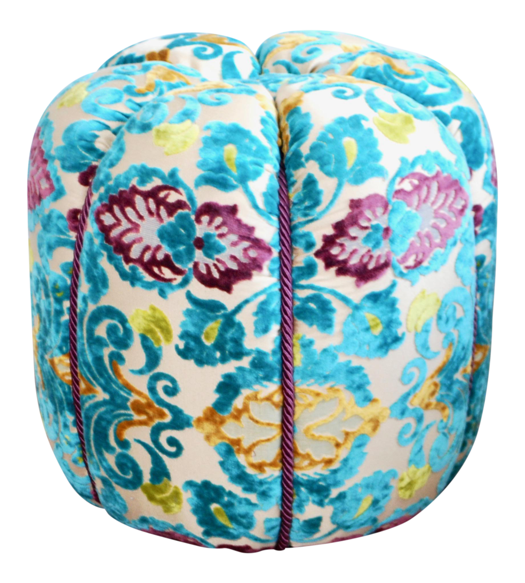 Moroccan Velvet Pouf