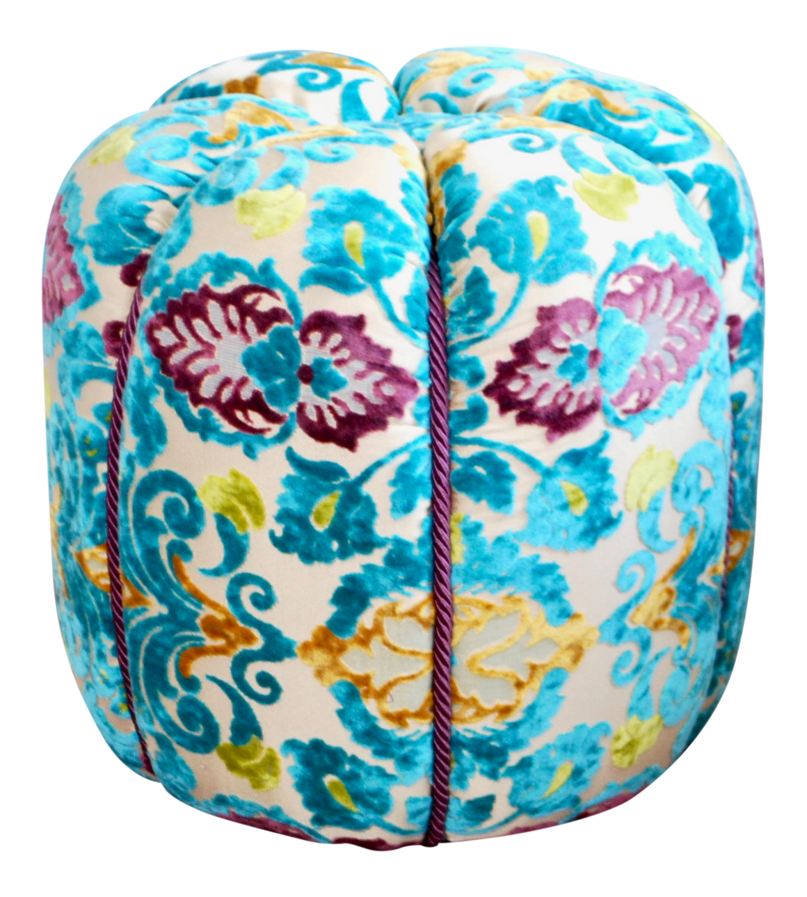 Moroccan Velvet Pouf
