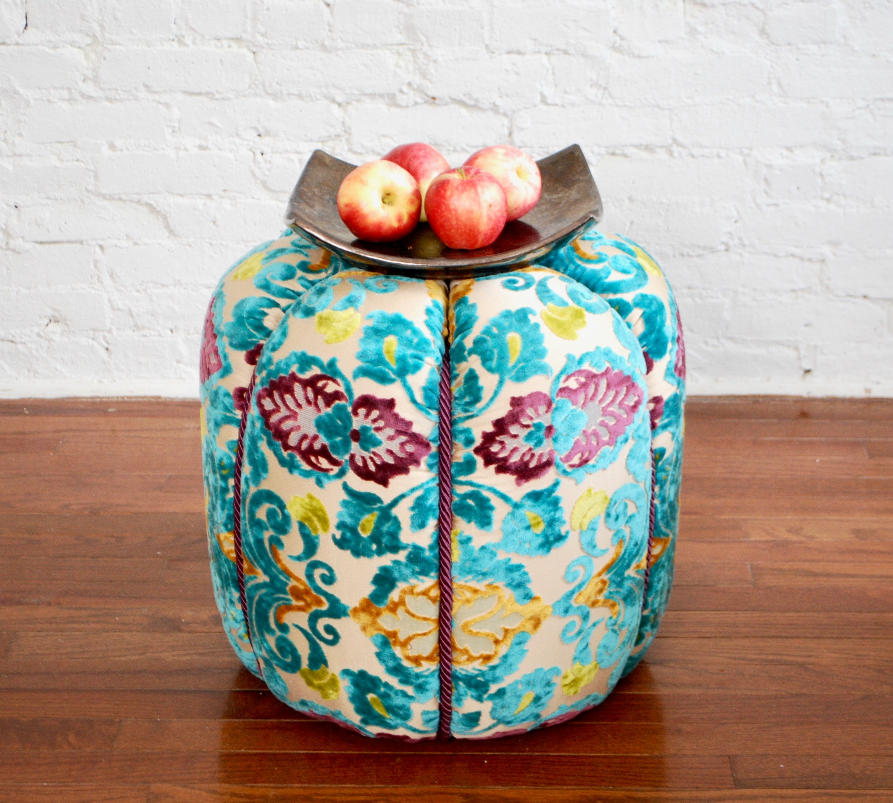 Moroccan Velvet Pouf