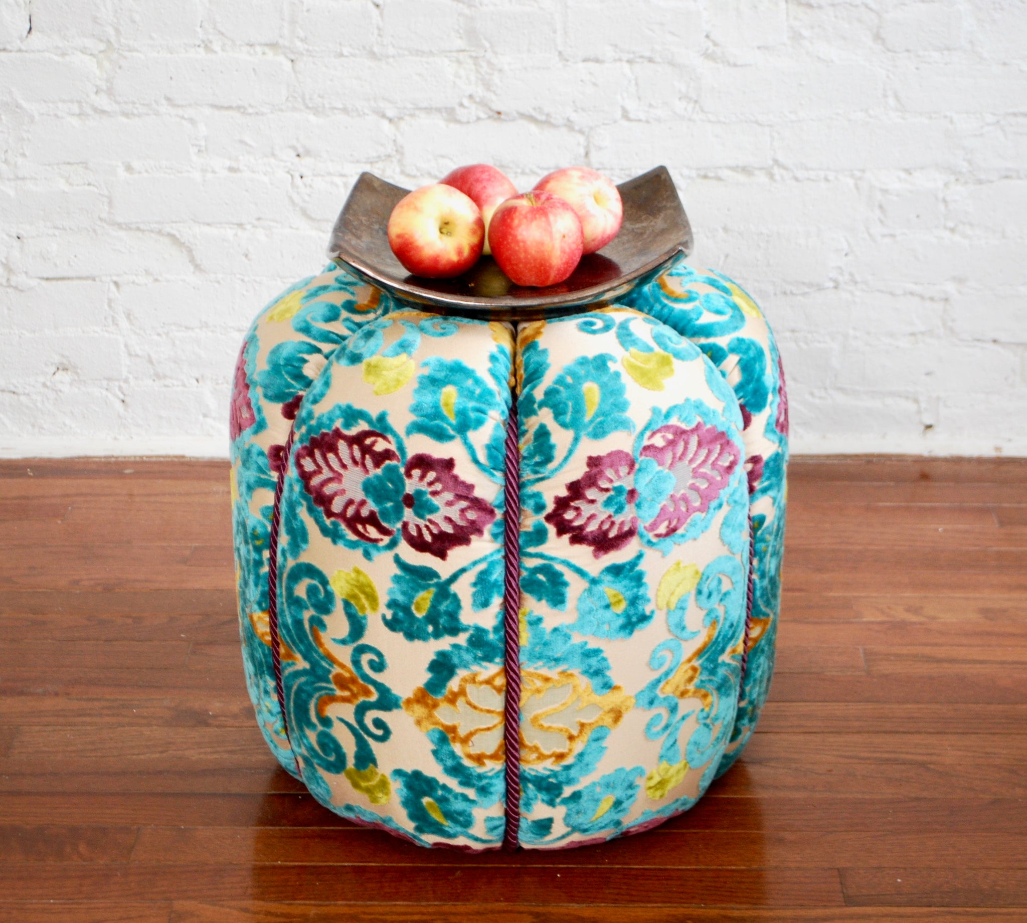 Moroccan Velvet Pouf