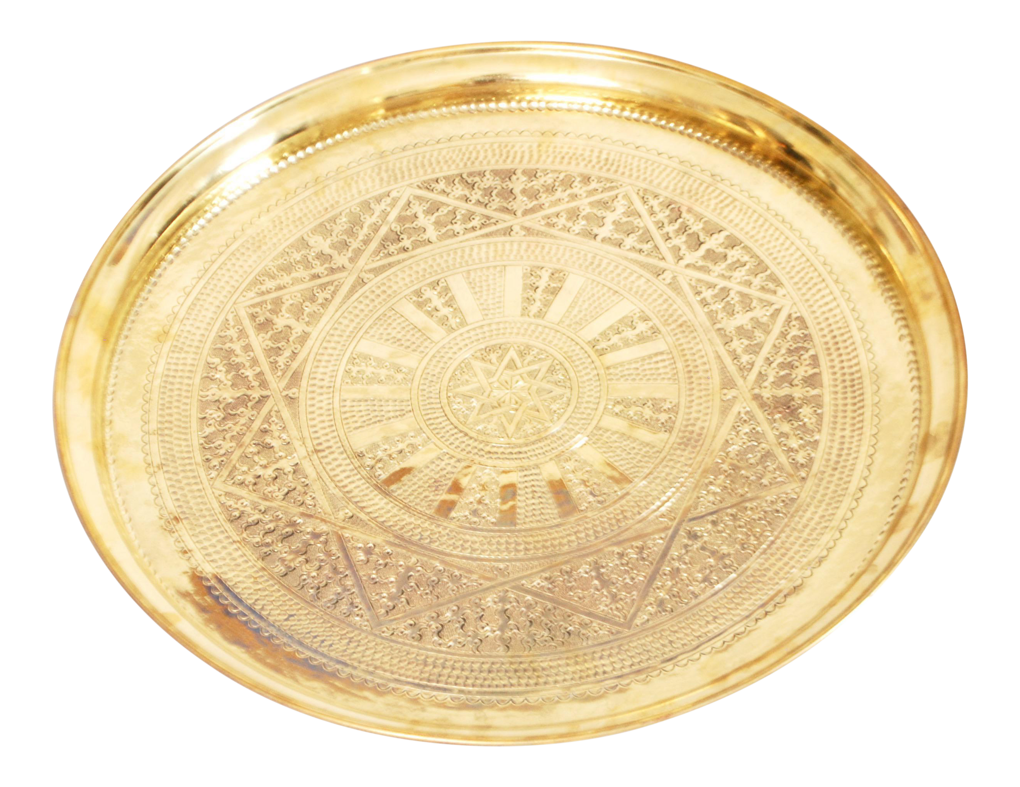 Moroccan Brass Tray