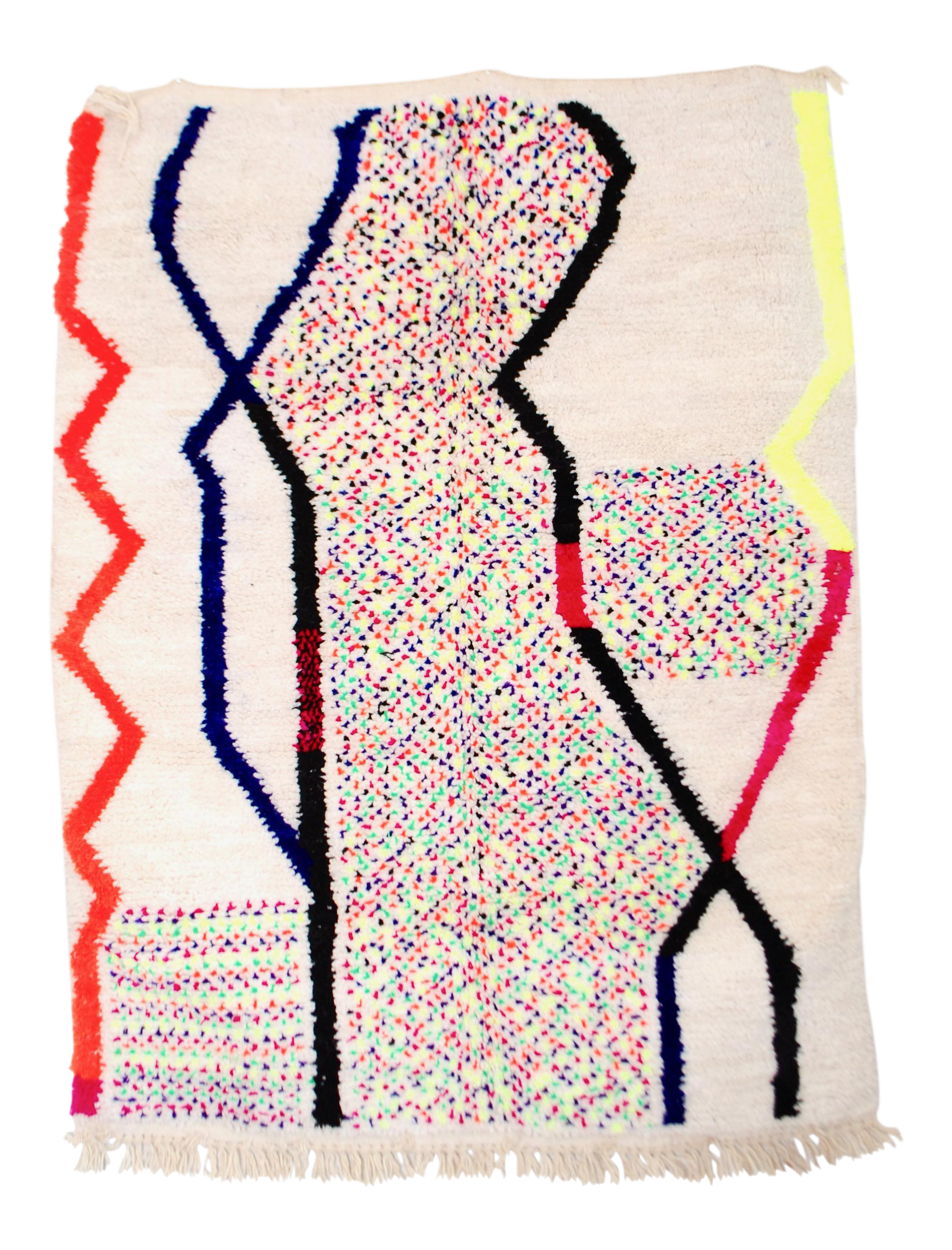 Moroccan Azilal Rug- Happy Color