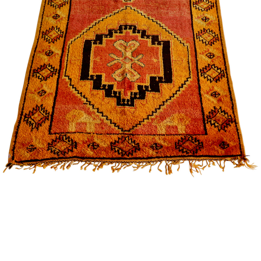 Vintage Moroccan Rug- 49" x 104