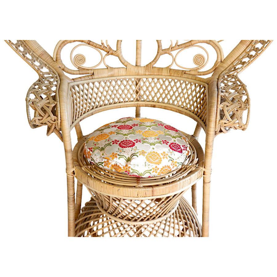 Peacock Wicker Chair