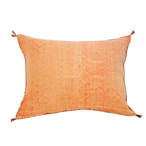 Orange Sabra Throw Pillow