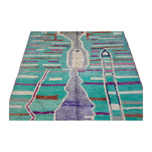 Boujad Rug-Purple & Green