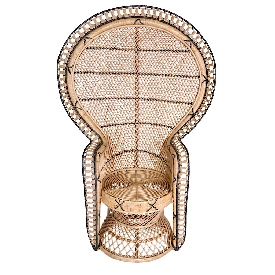 Peacock Wicker Chair Rental